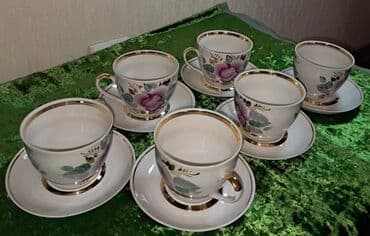 Чайные пары.
Абсолютно новые!
Идеальные.
1300 сом за все at lalafo.kg Чайные пары.
Абсолютно новые!
Идеальные.
1300 сом за все