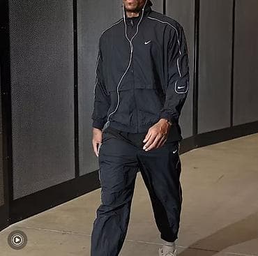 Эркектердин спорттук костюму, L, Nike, Жаңы, түсү - Кара, Акылуу жеткирүү lalafo.kg да Эркектердин спорттук костюму, L, Nike, Жаңы, түсү - Кара, Акылуу жеткирүү