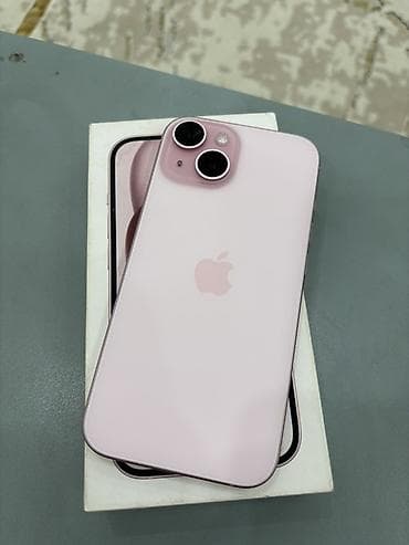 IPhone 15, Б/у, 128 ГБ, Розовый, Коробка, 83 % at lalafo.kg IPhone 15, Б/у, 128 ГБ, Розовый, Коробка, 83 %