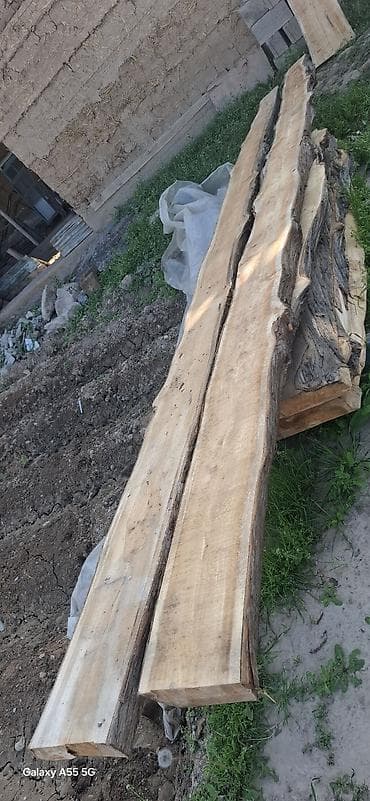 Доски, Необрезные, Лиственница at lalafo.kg Доски, Необрезные, Лиственница