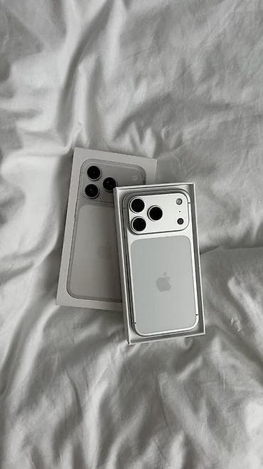 IPhone 17 Pro, Новый, 512 ГБ, Серебристый, Коробка at lalafo.kg IPhone 17 Pro, Новый, 512 ГБ, Серебристый, Коробка