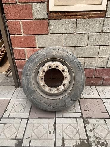 Колеса в сборе R 22,5, 1 шт, Грузовики/Автобусы, Железные, отверстий - 10 at lalafo.kg Колеса в сборе R 22,5, 1 шт, Грузовики/Автобусы, Железные, отверстий - 10