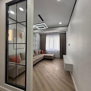 2 бөлмө, 56 м², Элитка, 7 кабат, Евроремонт lalafo.kg да 2 бөлмө, 56 м², Элитка, 7 кабат, Евроремонт