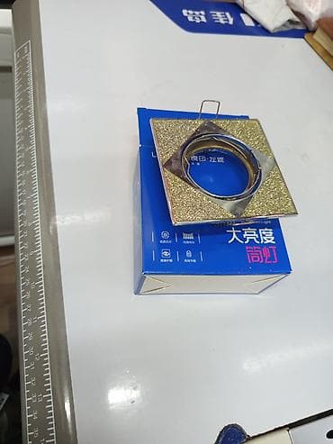 Башка жарыктандыруу: Точечный встраиваемый светильник (рамка под лампу) - Тип: потолочный lalafo.kg да — 1 Башка жарыктандыруу: Точечный встраиваемый светильник (рамка под лампу) - Тип: потолочный — 1