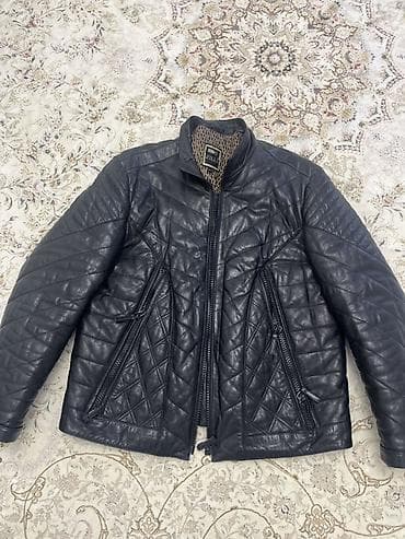 Мужская куртка, 4XL, Zilli, Б/у, цвет - Черный, Самовывоз at lalafo.kg Мужская куртка, 4XL, Zilli, Б/у, цвет - Черный, Самовывоз