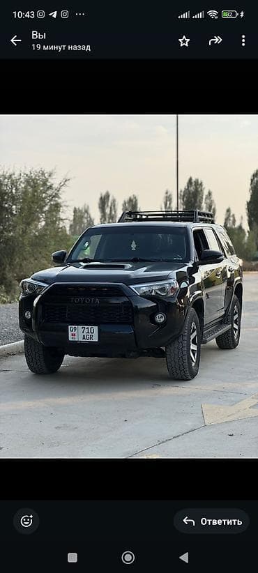 Toyota 4Runner: 2018 г., Внедорожник at lalafo.kg Toyota 4Runner: 2018 г., Внедорожник