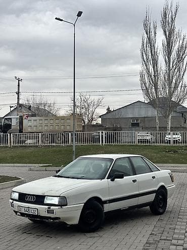 Audi 80: 1990 г., Механика, Бензин, Седан at lalafo.kg — 1 Audi 80: 1990 г., Механика, Бензин, Седан — 1