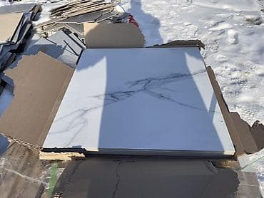 Кафель мозаикасы: Максаты: Пол үчүн, түсү - Ак, 60x60 см lalafo.kg да — 9 Кафель мозаикасы: Максаты: Пол үчүн, түсү - Ак, 60x60 см — 9