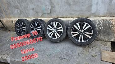 Колеса в сборе 205 / 55 / R 16, Комплект, Литые at lalafo.kg Колеса в сборе 205 / 55 / R 16, Комплект, Литые