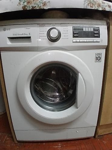 Стиральная машина LG с фронтальной загрузкой, серия Direct Drive 6.5 at lalafo.kg Стиральная машина LG с фронтальной загрузкой, серия Direct Drive 6.5