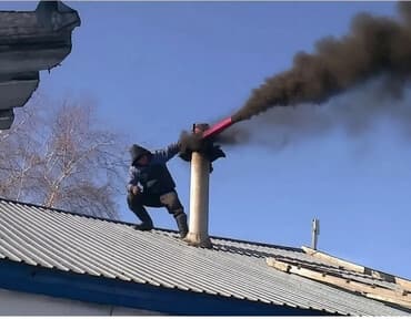 Мору тазалоо💯 Чистка дымохода не заходя в дом чисто, качественно и at lalafo.kg Мору тазалоо💯 Чистка дымохода не заходя в дом чисто, качественно и