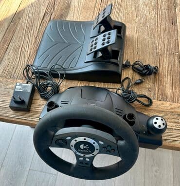 Logitech Driving Force Pro Игровой руль для ПК и PlayStation. Обратная at lalafo.kg Logitech Driving Force Pro Игровой руль для ПК и PlayStation. Обратная