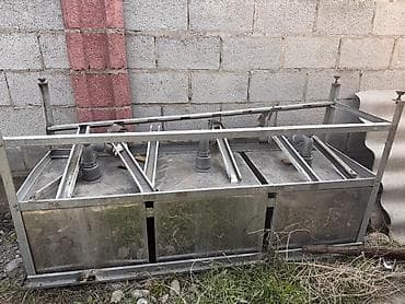 Маникюр столдору: Промышленная трёхсекционная мойка из нержавеющей стали с каркасом - lalafo.kg да — 1 Маникюр столдору: Промышленная трёхсекционная мойка из нержавеющей стали с каркасом - — 1