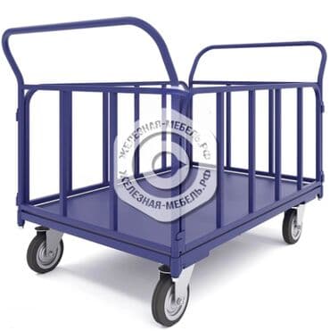 Тележка платформенная с трубчатыми бортами ТБ 3 (без колёс) в г at lalafo.kg Тележка платформенная с трубчатыми бортами ТБ 3 (без колёс) в г