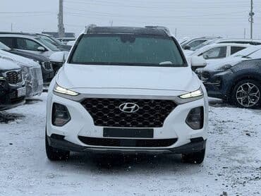 Hyundai Santa Fe: 2019 г., 2 л, Автомат, Дизель, Кроссовер at lalafo.kg Hyundai Santa Fe: 2019 г., 2 л, Автомат, Дизель, Кроссовер
