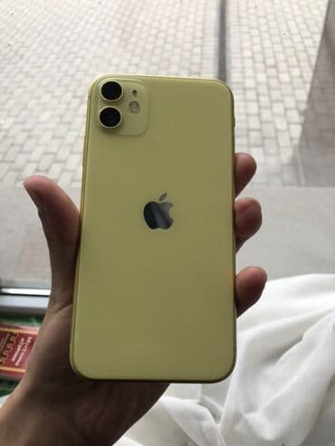 IPhone 11, Желтый at lalafo.kg IPhone 11, Желтый