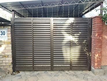 Ачылма дарбазалар: Ворота металла конструкции Ворота на заказ распашныеоткатные . От lalafo.kg да — 5 Ачылма дарбазалар: Ворота металла конструкции Ворота на заказ распашныеоткатные . От — 5