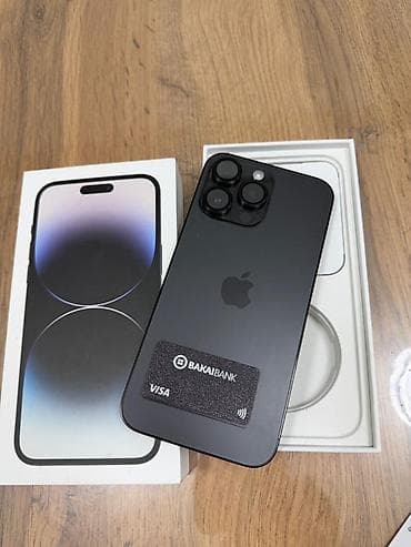 IPhone 14 Pro Max, Б/у, 256 ГБ, Черный, Коробка, 78 % at lalafo.kg IPhone 14 Pro Max, Б/у, 256 ГБ, Черный, Коробка, 78 %