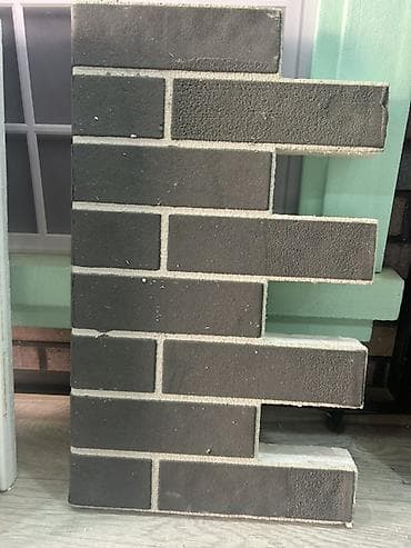 Облицовочные термопанели под кирпич (угловой элемент/фрагмент образца) lalafo.kg да Облицовочные термопанели под кирпич (угловой элемент/фрагмент образца)