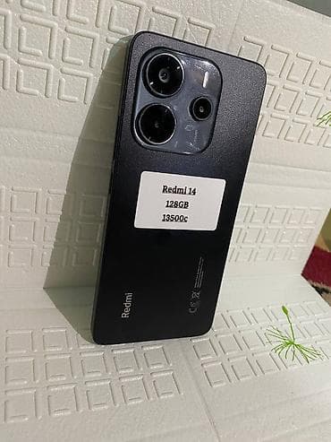 Redmi, Redmi Note 14, Б/у, 128 ГБ, цвет - Черный, 2 SIM at lalafo.kg Redmi, Redmi Note 14, Б/у, 128 ГБ, цвет - Черный, 2 SIM