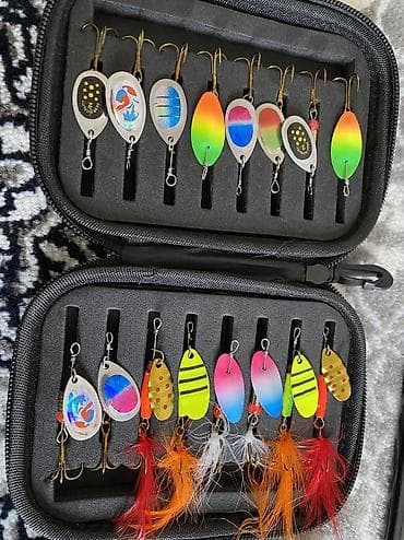 Продам блесны, все вместе за 2000 сом. В одной упаковке 16 шт. В at lalafo.kg Продам блесны, все вместе за 2000 сом. В одной упаковке 16 шт. В