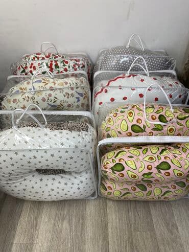 Подушка для беременных 100% хлопок,съемный чехол, наполнитель at lalafo.kg Подушка для беременных 100% хлопок,съемный чехол, наполнитель