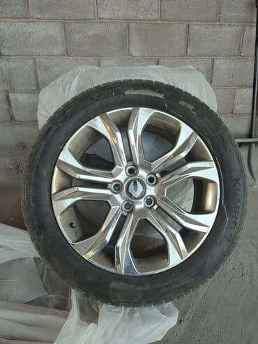 Колеса в сборе R 18, Лето, Комплект, Легковые, Литые, отверстий - 5 at lalafo.kg Колеса в сборе R 18, Лето, Комплект, Легковые, Литые, отверстий - 5