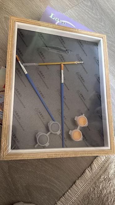 Холст для отпечатков рук Отличный подарок для запечатления особенной at lalafo.kg Холст для отпечатков рук Отличный подарок для запечатления особенной