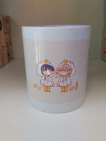 Керамическая кружка с принтом милых персонажей в капюшонах с lalafo.kg да Керамическая кружка с принтом милых персонажей в капюшонах с