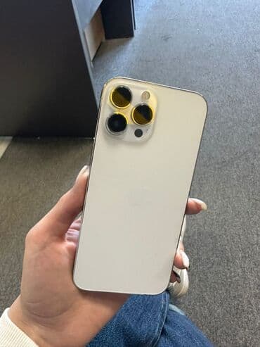 IPhone 13 Pro Max, Новый, 256 ГБ, Белый, Чехол, Коробка, 79 % at lalafo.kg IPhone 13 Pro Max, Новый, 256 ГБ, Белый, Чехол, Коробка, 79 %