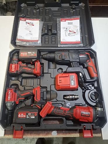 Оригинальный набор электроинструментов DELIXI.полный комплект2 at lalafo.kg Оригинальный набор электроинструментов DELIXI.полный комплект2