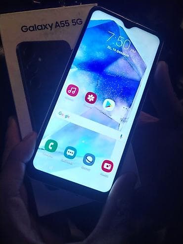 Samsung Galaxy A55, Б/у, 256 ГБ, цвет - Белый, 2 SIM at lalafo.kg — 3 Samsung Galaxy A55, Б/у, 256 ГБ, цвет - Белый, 2 SIM — 3