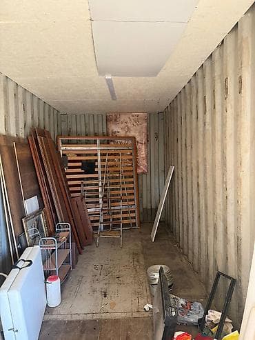 Металлический морской контейнер с пристроенной крышей и входной дверью at lalafo.kg — 2 Металлический морской контейнер с пристроенной крышей и входной дверью — 2