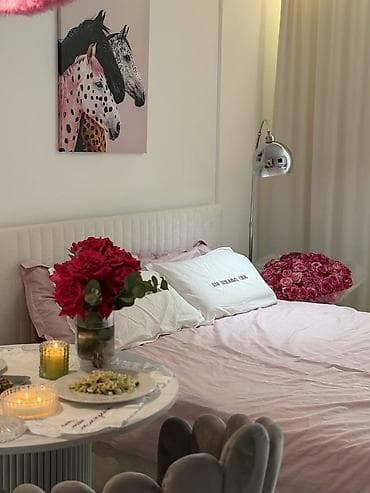 Студия, Душевая кабина, Постельное белье, Кондиционер at lalafo.kg Студия, Душевая кабина, Постельное белье, Кондиционер