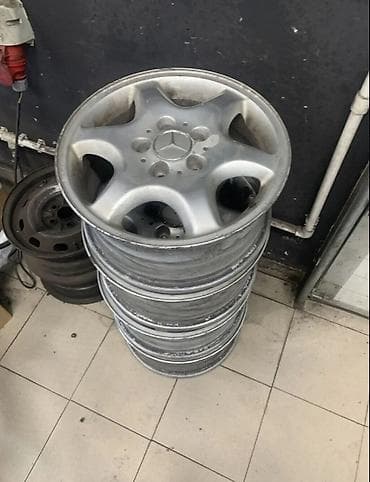 Куйма Дисктер R 16 Mercedes-Benz, Комплект, тешиктери - 5, Колдонулган lalafo.kg да Куйма Дисктер R 16 Mercedes-Benz, Комплект, тешиктери - 5, Колдонулган