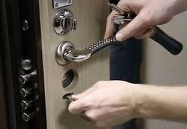 Услуги по вскрытию, ремонту и замене дверных замков. Предлагается at lalafo.kg Услуги по вскрытию, ремонту и замене дверных замков. Предлагается