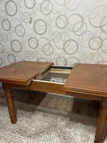 Офис эмереги: Ашкана үстөлү жана отургуч, түсү - Күрөң lalafo.kg да — 2 Офис эмереги: Ашкана үстөлү жана отургуч, түсү - Күрөң — 2