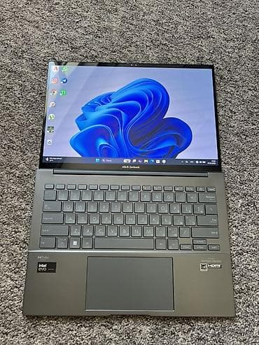 ASUS Zenbook 14 – тонкий и легкий ультрабук с экраном 14" lalafo.kg да ASUS Zenbook 14 – тонкий и легкий ультрабук с экраном 14"