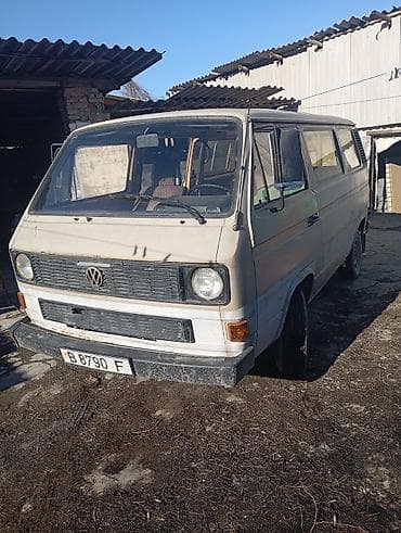 Volkswagen Transporter: 1986 г., 1.8 л, Механика, Бензин, Фургон at lalafo.kg Volkswagen Transporter: 1986 г., 1.8 л, Механика, Бензин, Фургон