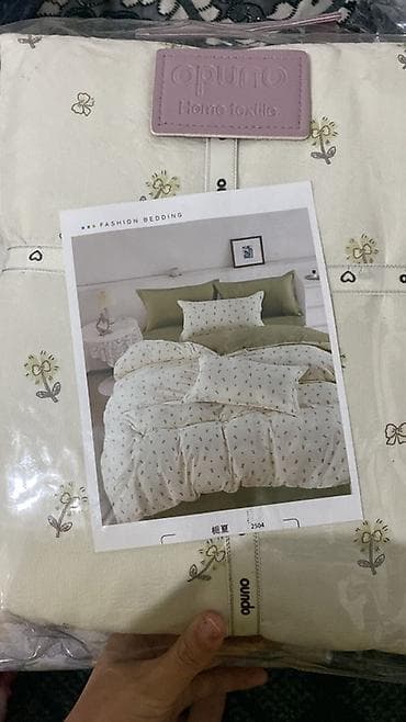 Комплект постельного белья Opuno Home Textile. - Дизайн: нежный at lalafo.kg Комплект постельного белья Opuno Home Textile. - Дизайн: нежный