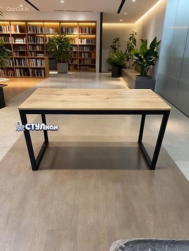 Офис креслолору: Кеңсе үчүн үстөл, Жөндөлбөй турган, түсү - Боз, Тик бурчтуу lalafo.kg да — 4 Офис креслолору: Кеңсе үчүн үстөл, Жөндөлбөй турган, түсү - Боз, Тик бурчтуу — 4