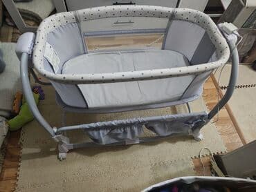 Люлька, Новый, Колыбель, Металл, цвет - Серый, Платная доставка, Самовывоз at lalafo.kg Люлька, Новый, Колыбель, Металл, цвет - Серый, Платная доставка, Самовывоз