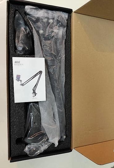 Конденсаторный микрофон ME6S с пантографом (Новый) В наличии lalafo.kg да — 4 Конденсаторный микрофон ME6S с пантографом (Новый) В наличии — 4