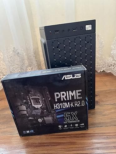 Системный блок на базе материнской платы ASUS PRIME H310M-K R2.0 и at lalafo.kg Системный блок на базе материнской платы ASUS PRIME H310M-K R2.0 и