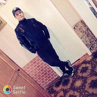 Черная мужская куртка из искусственной кожи - Стиль: классическая at lalafo.kg Черная мужская куртка из искусственной кожи - Стиль: классическая