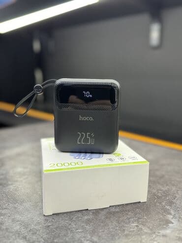 🔋Powerbank Hoco 22.5W с встроенными кабелями 📍Адрес: Юнусалиева 106 at lalafo.kg 🔋Powerbank Hoco 22.5W с встроенными кабелями 📍Адрес: Юнусалиева 106
