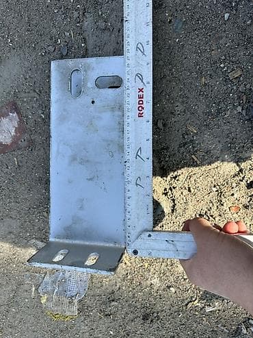 Фасад термо панелдери: Стальной кронштейн-опора U-образная для стоек/балок - Материал lalafo.kg да — 4 Фасад термо панелдери: Стальной кронштейн-опора U-образная для стоек/балок - Материал — 4