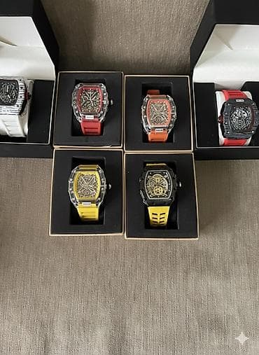 Стильные мужские часы в стиле Richard Mille Продаю коллекцию эффектных at lalafo.kg Стильные мужские часы в стиле Richard Mille Продаю коллекцию эффектных