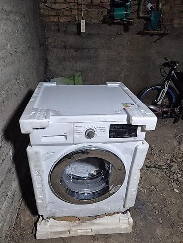 Стиральная машина LG, фронтальная загрузка, 8 кг Основные at lalafo.kg Стиральная машина LG, фронтальная загрузка, 8 кг Основные