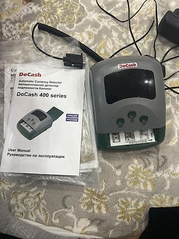 Автоматический детектор подлинности банкнот DoCash 400 series at lalafo.kg Автоматический детектор подлинности банкнот DoCash 400 series
